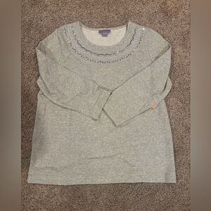 NWT Laura Scott Cream Blouse